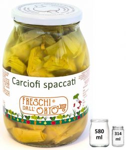 Carciofi spaccati - Freschi dall'Orto