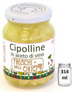 Cipolline in aceto di vino - Freschi dall'Orto