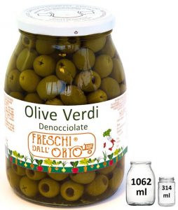 Olive Verdi Denocciolate - Freschi dall'Orto