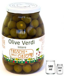 Olive Verdi Intere - Freschi dall'Orto