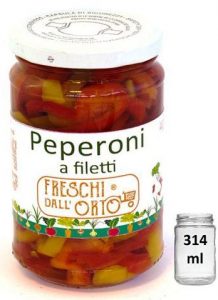 Peperoni a filetti - Freschi dall'Orto