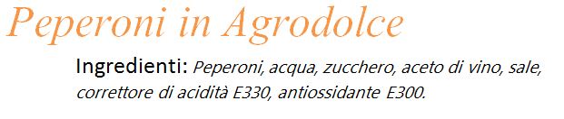 peperoni-agrodolce